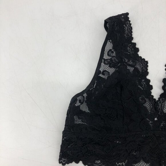 Black lace bralette adjustable  straps - Picture 6 of 8